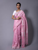 PINK LOVE | Linen | Indidha Saree