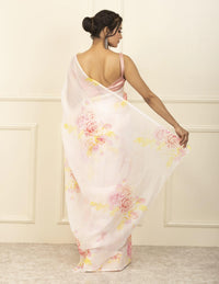 ROSEBERRY | Organza | Indidha Saree