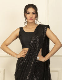 BDS Gandhi Nagar Saree SCORPION | Sequins | Indidha Saree