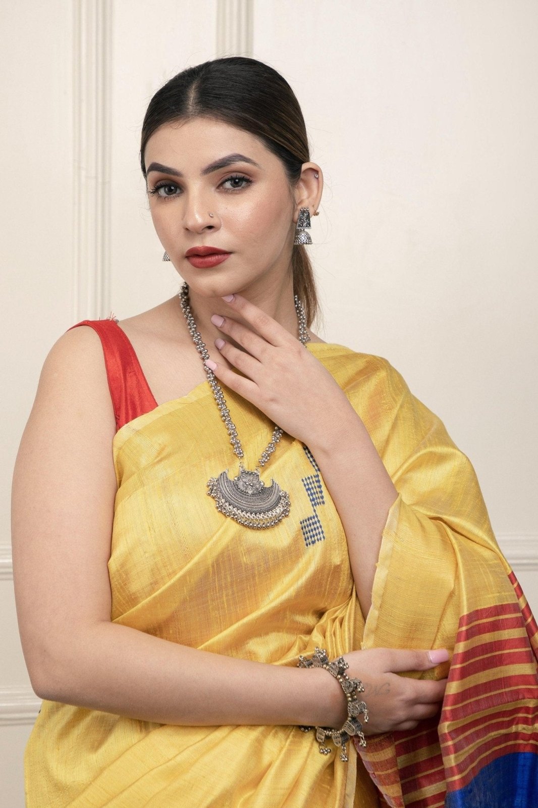 SUNSHINE | Dupion Silk | Indidha Saree