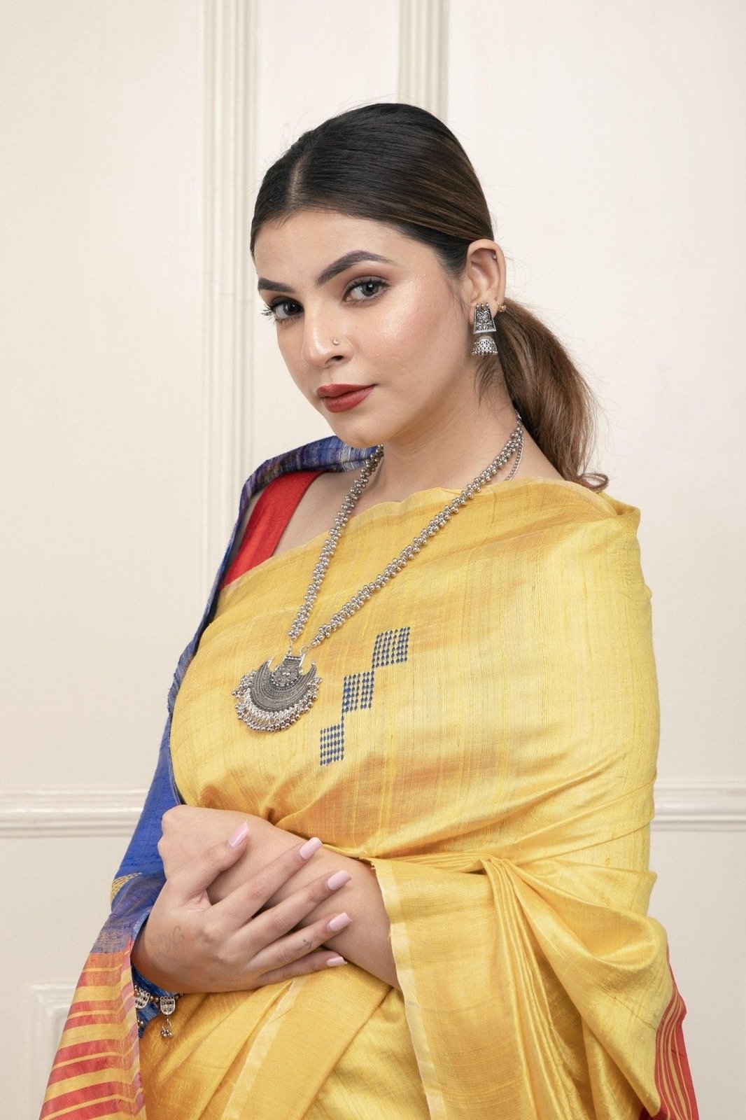 SUNSHINE | Dupion Silk | Indidha Saree