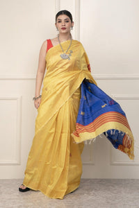 SUNSHINE | Dupion Silk | Indidha Saree