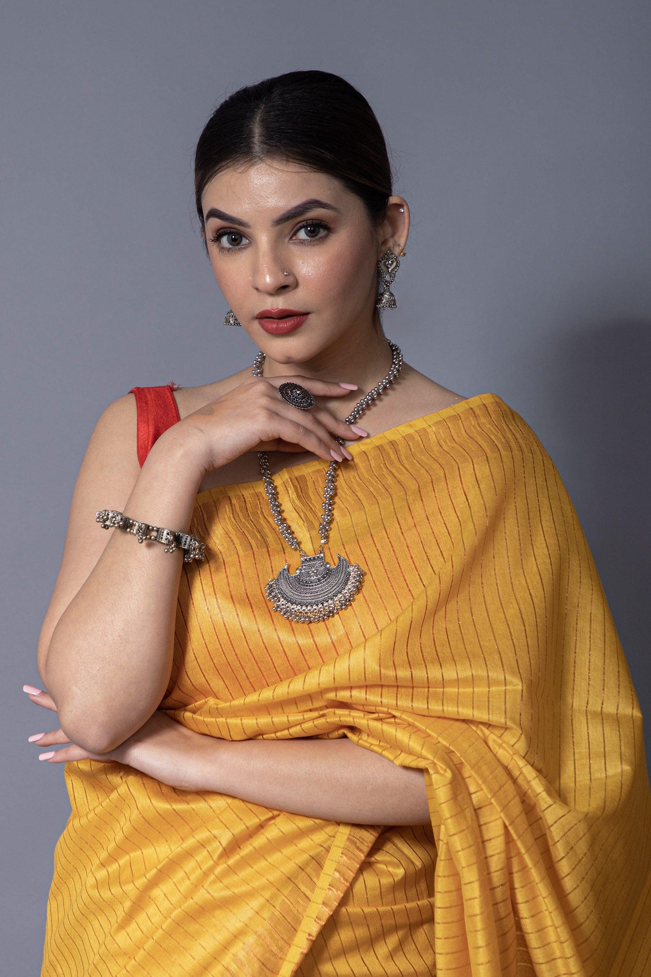 Bina Textile BGP Saree TARANA | Katan Silk | Indidha Saree