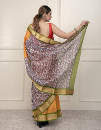 Bina Textile BGP Saree TIMELESS | Mulberry Silk | Indidha Saree