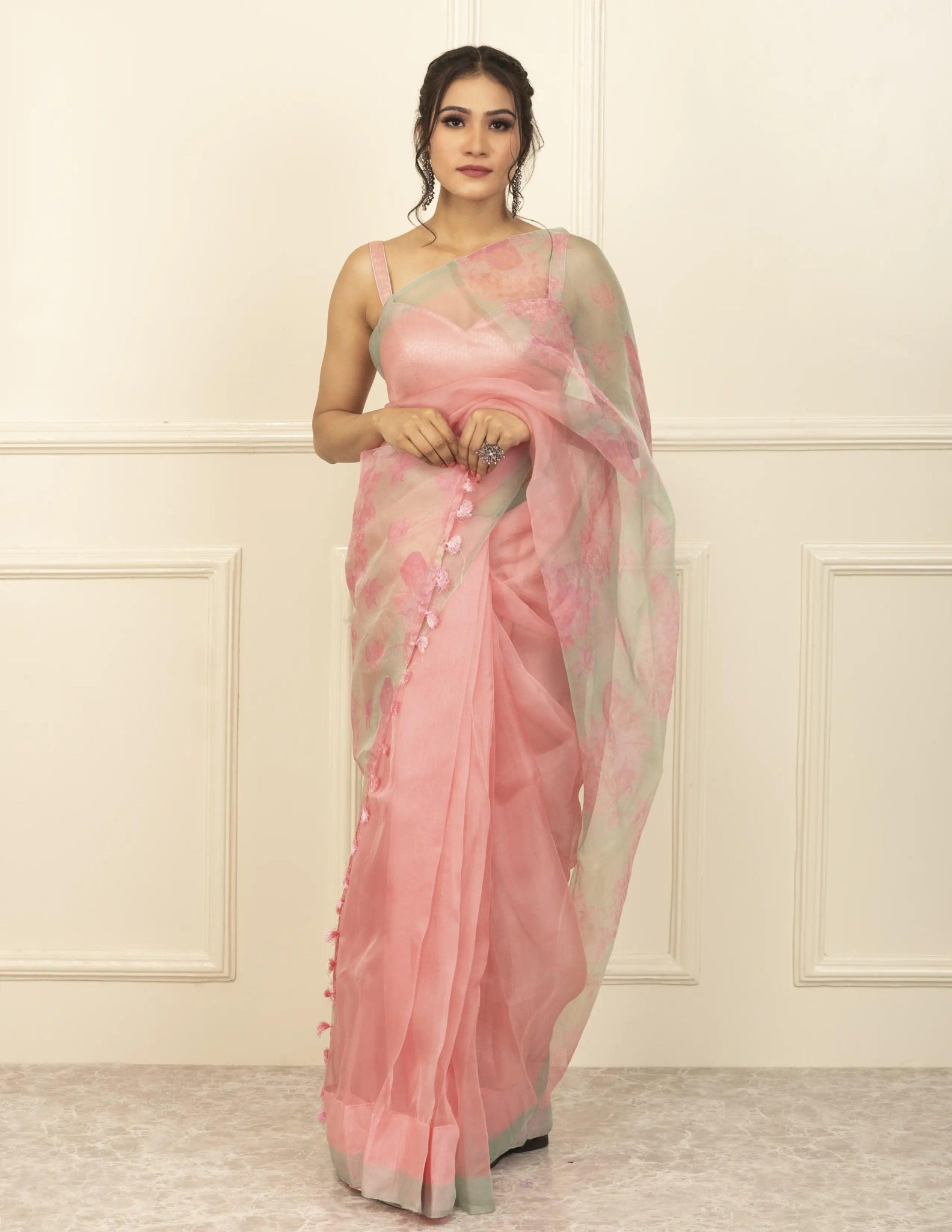 TWINKLE | Organza Silk | Indidha Saree