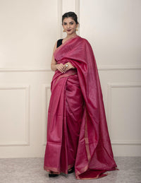 Bina Textile BGP Saree VIBE | Muga Silk | Indidha Saree